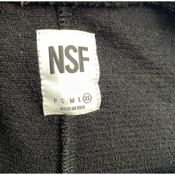 NSF Women's Black Steff Wide Leg Pull On Stretch Pants Size XL - Picture 7 of 8